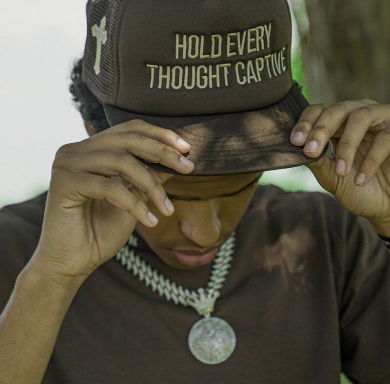 Hold Every thought captive Trucker hats - Brown/ Tan
