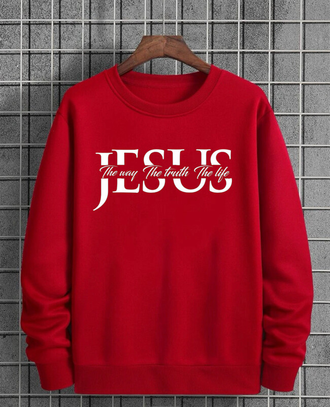 Jesus sweat Shirt - Red