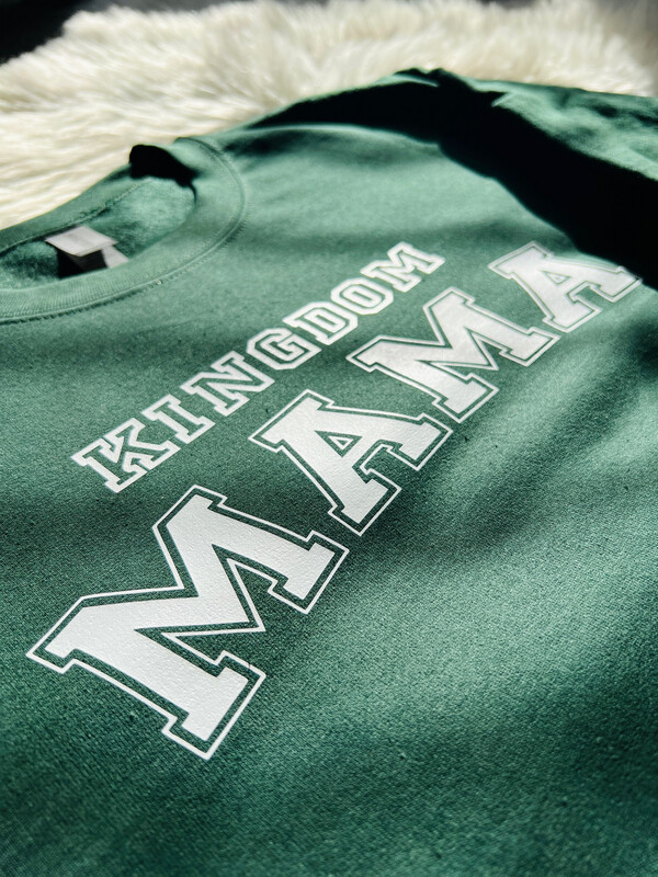 Kingdom Mama Sweater - Forest Green