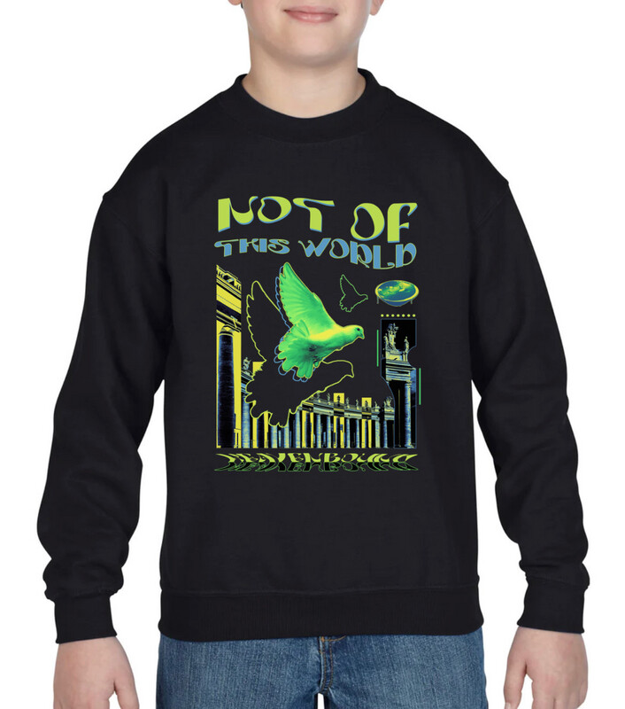 Not Of This World Sweater - Youth / Black
