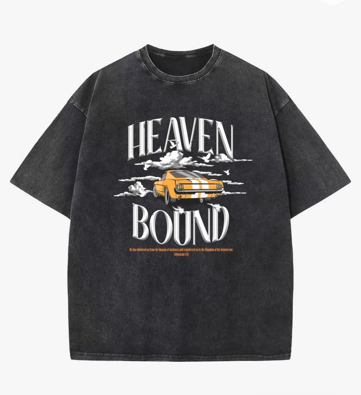 Heaven Bound - Dark Grey Wash