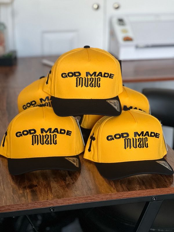 God Made Hats - Yellow &amp; Black