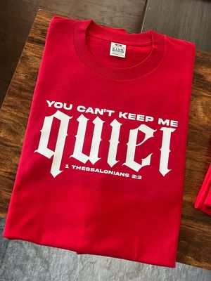 Can’t Keep Me Quiet - Red