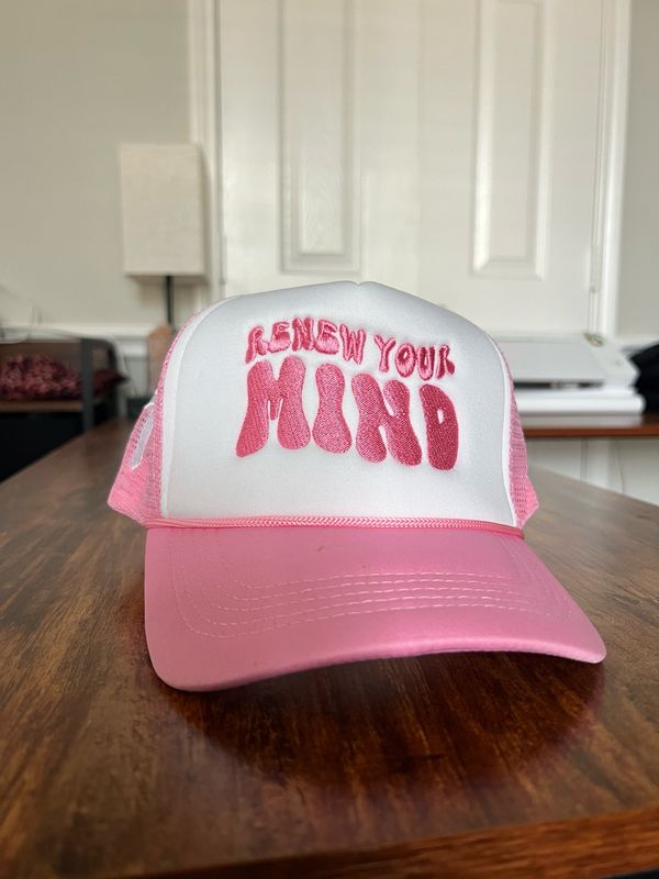 Renew Your Mind Hat - Pink