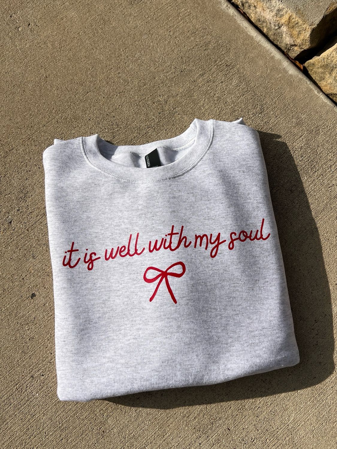It Is well sweater