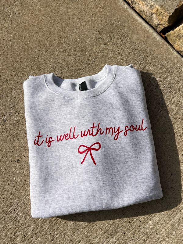 It Is well sweater
