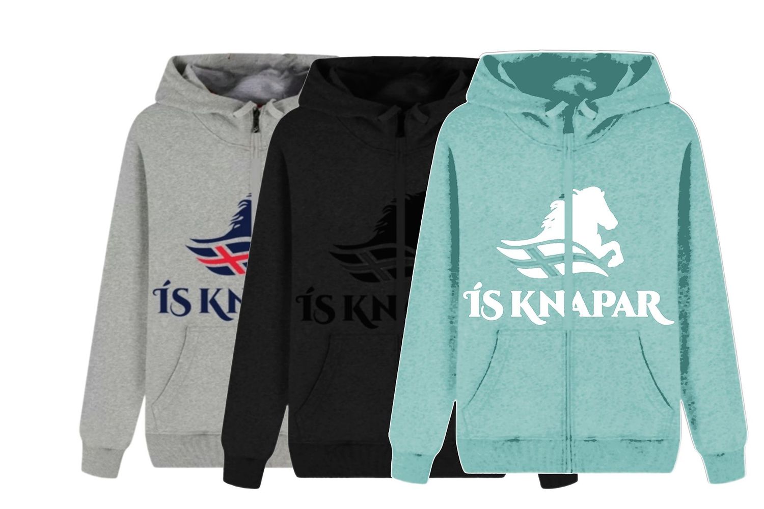HLÝTT - Zipperjacke mit Kapuze