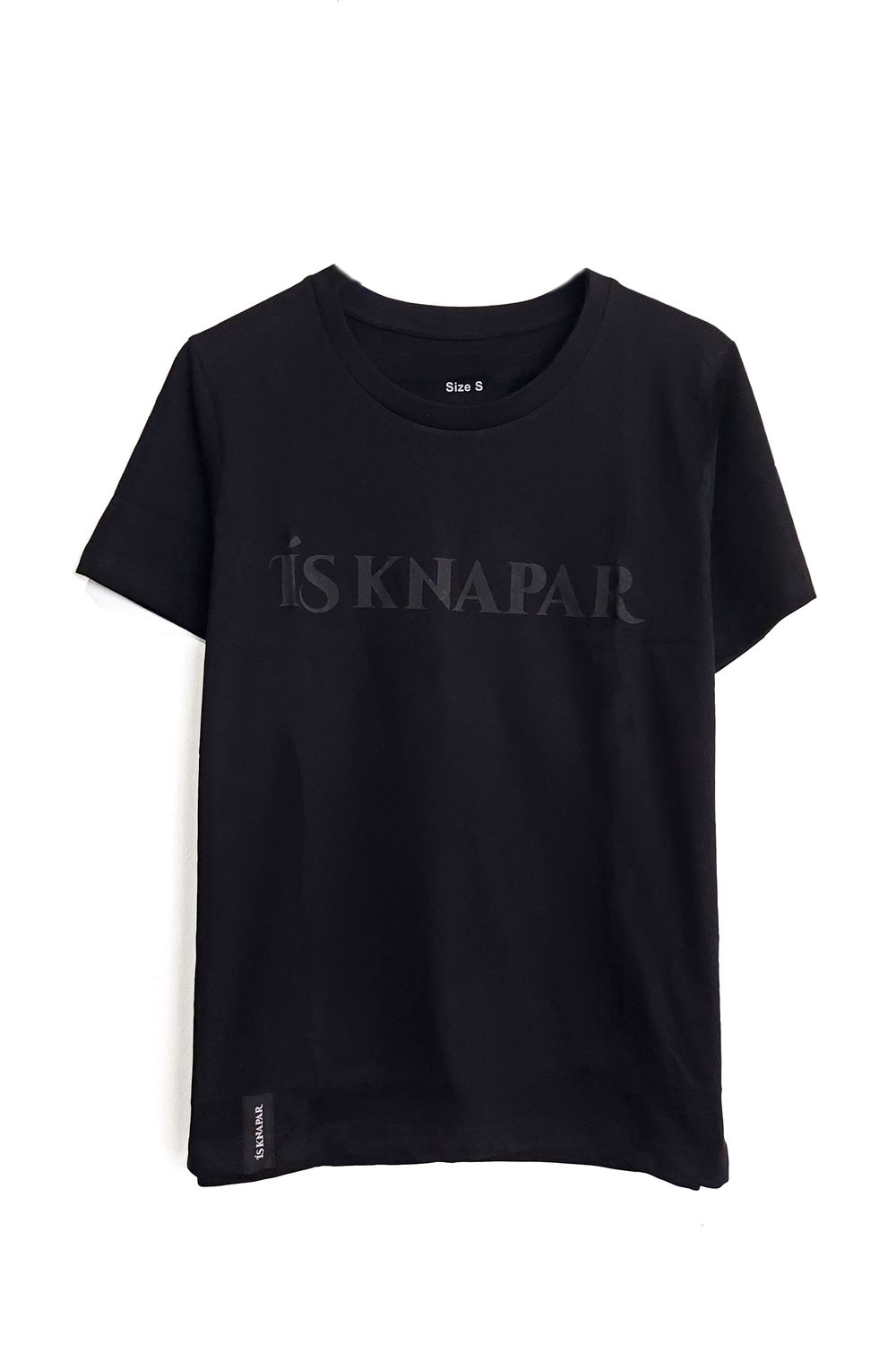 ÍS KNAPAR Tshirt Shirt &quot;Black Edition&quot; Unisex Oversize