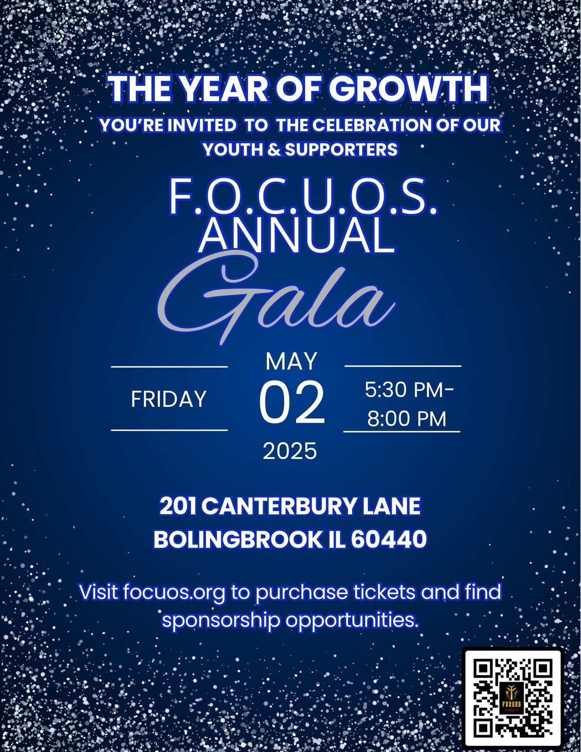 F.O.C.U.O.S. Annual Gala 2025: The Year of Growth