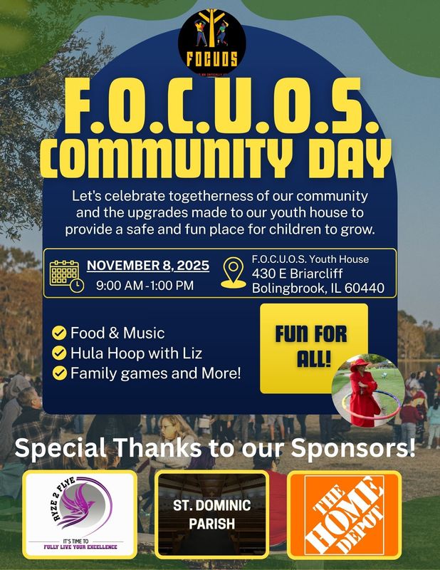 Support F.O.C.U.O.S. Community Day