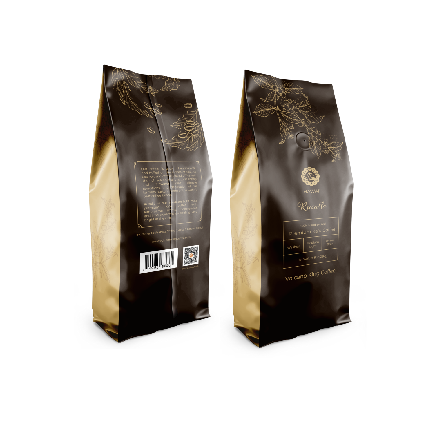 Rusalla, Coffee Type: Whole Bean 8oz