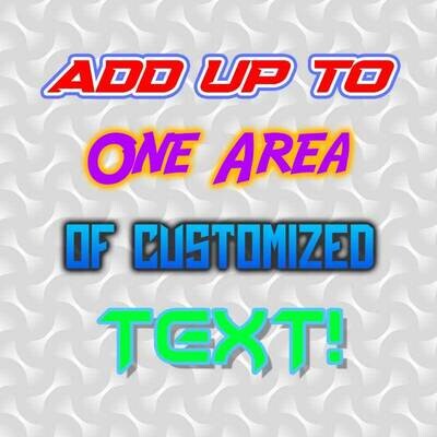Text Customization and Personalization (1) Text Customization and Personalization (1)