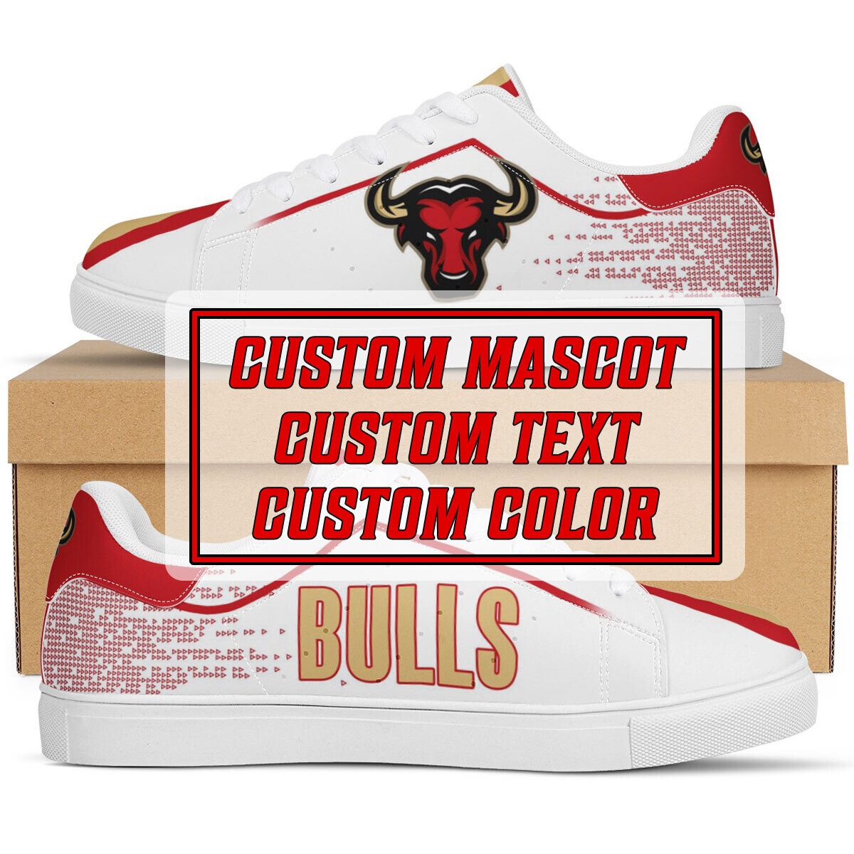 Heel Disintegration Custom Logo and Text Heel Disintegration Custom Logo and Text