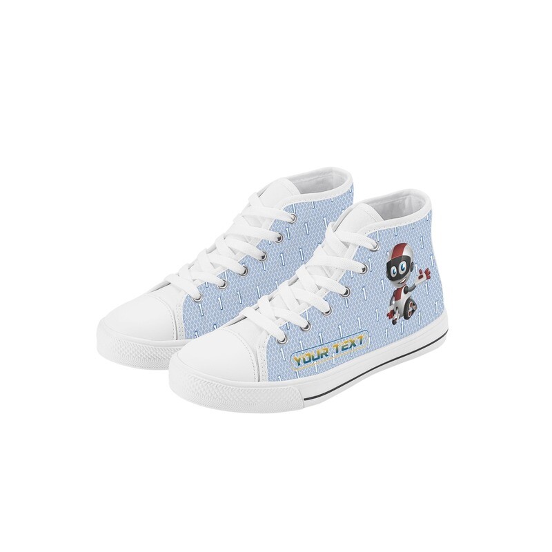 Old School Kids High Top Canvas | Base Shoe Style