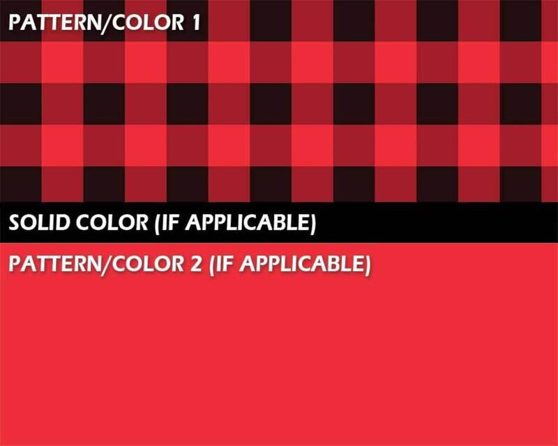 Popular Buffalo Plaid on Black Pattern Design Pack | 10 patterns Popular Buffalo Plaid on Black Pattern Design Pack | 10 patterns