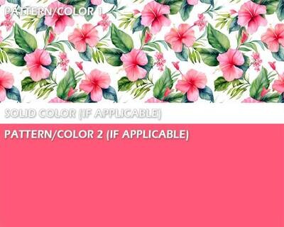 Classic Hawaiian Pattern Design Pack #2 on White | 10 patterns