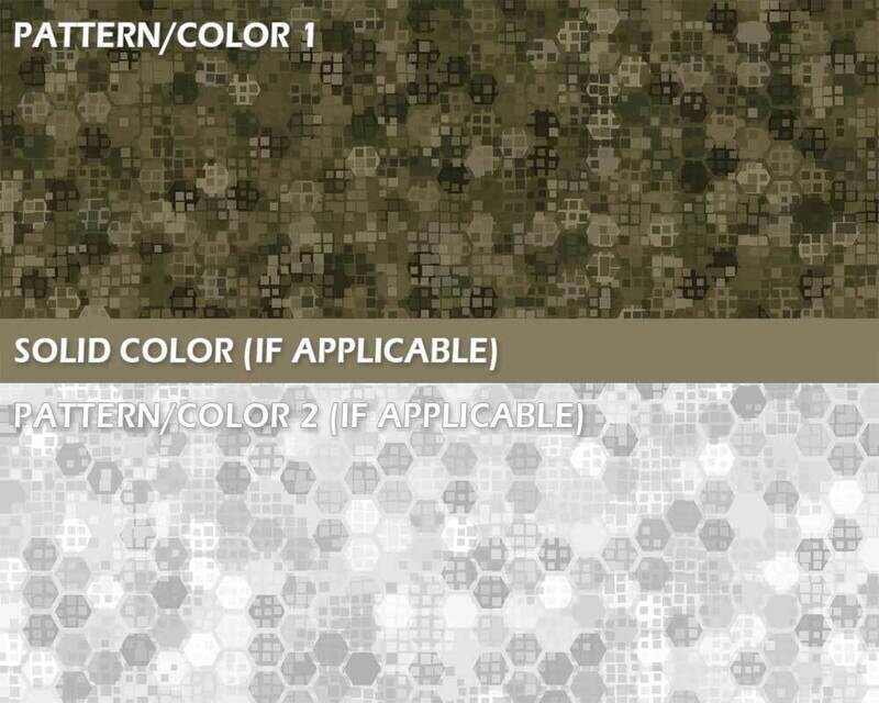 Hex and Pixel Military Camouflage Design Pack | 10 total colors Hex and Pixel Military Camouflage Design Pack | 10 total colors