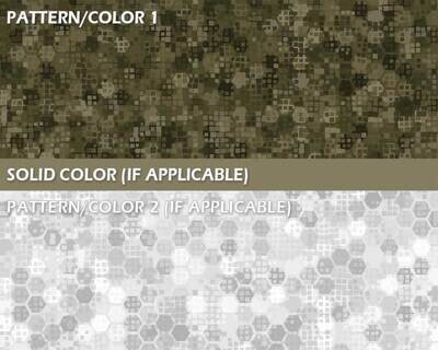 Hex and Pixel Military Camouflage Design Pack | 10 total colors Hex and Pixel Military Camouflage Design Pack | 10 total colors