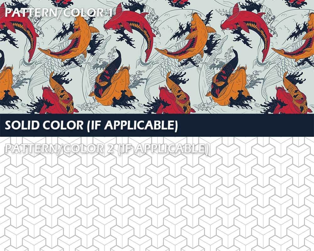 Colorful Japanese Koi Fish Design Pack | 10 total colors Colorful Japanese Koi Fish Design Pack | 10 total colors