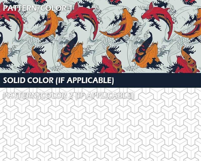 Colorful Japanese Koi Fish Design Pack | 10 total colors Colorful Japanese Koi Fish Design Pack | 10 total colors