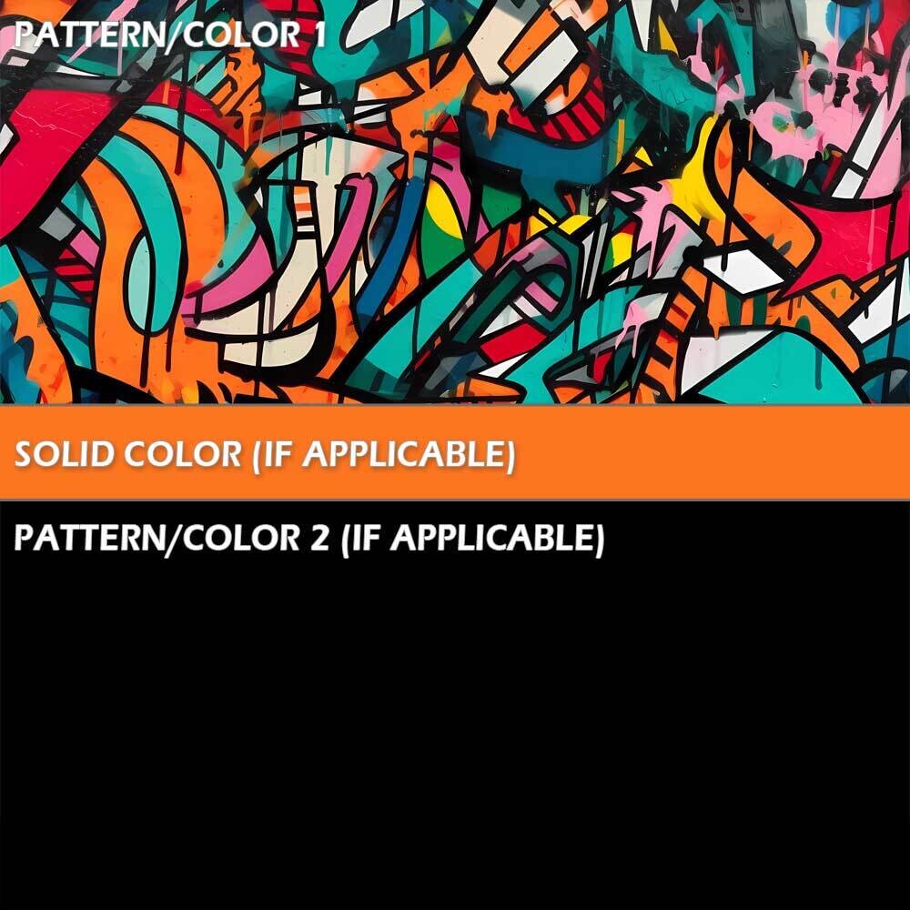 Stained Glass Colorful Graffiti Design Pack | 10 total colors Stained Glass Colorful Graffiti Design Pack | 10 total colors