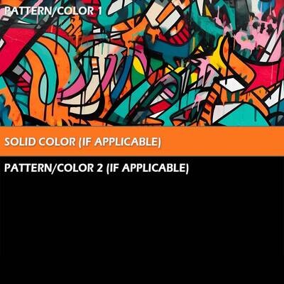 Stained Glass Colorful Graffiti Design Pack | 10 total colors Stained Glass Colorful Graffiti Design Pack | 10 total colors