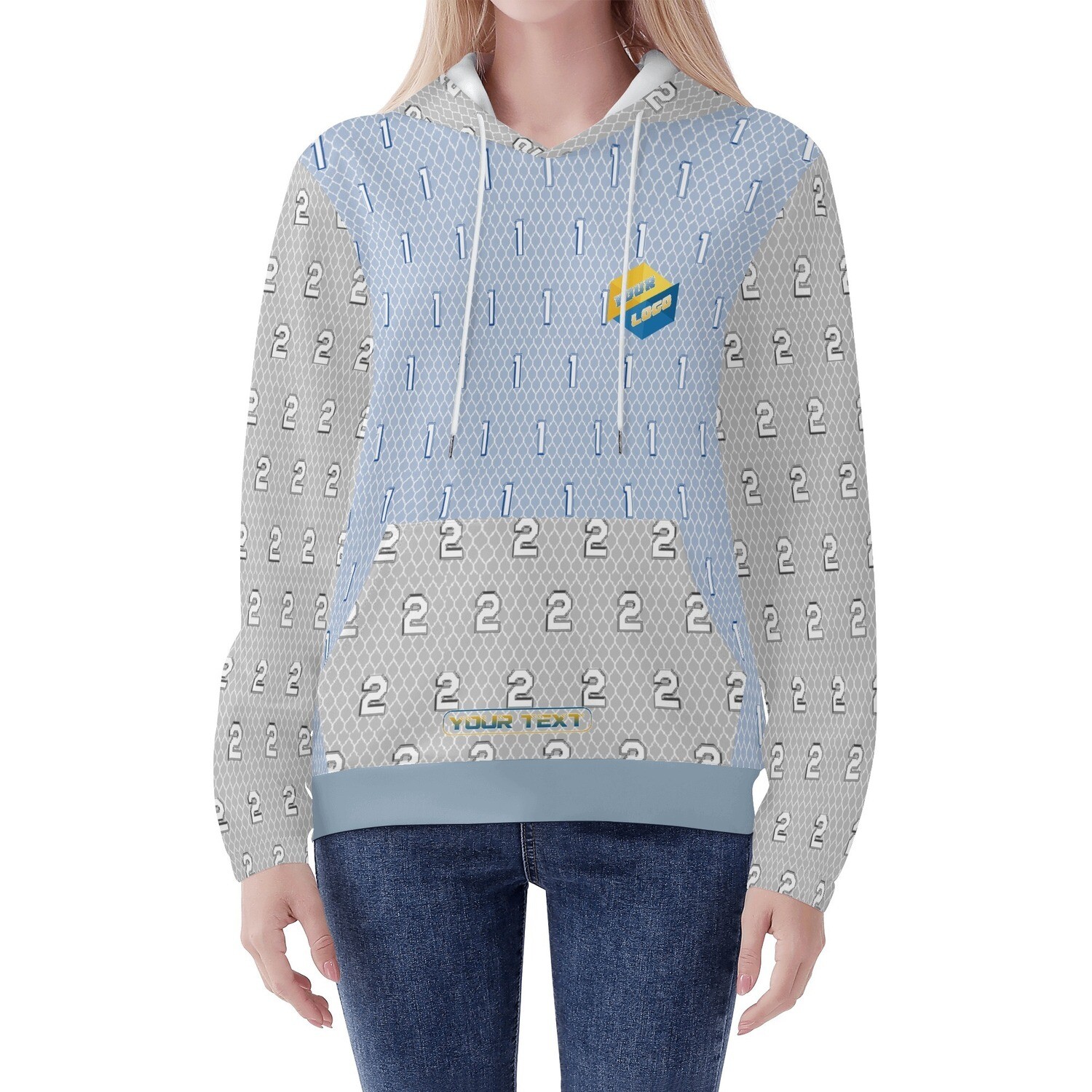 Women's Lightweight Hoodie w/Custom Pocket Women's Lightweight Hoodie w/Custom Pocket