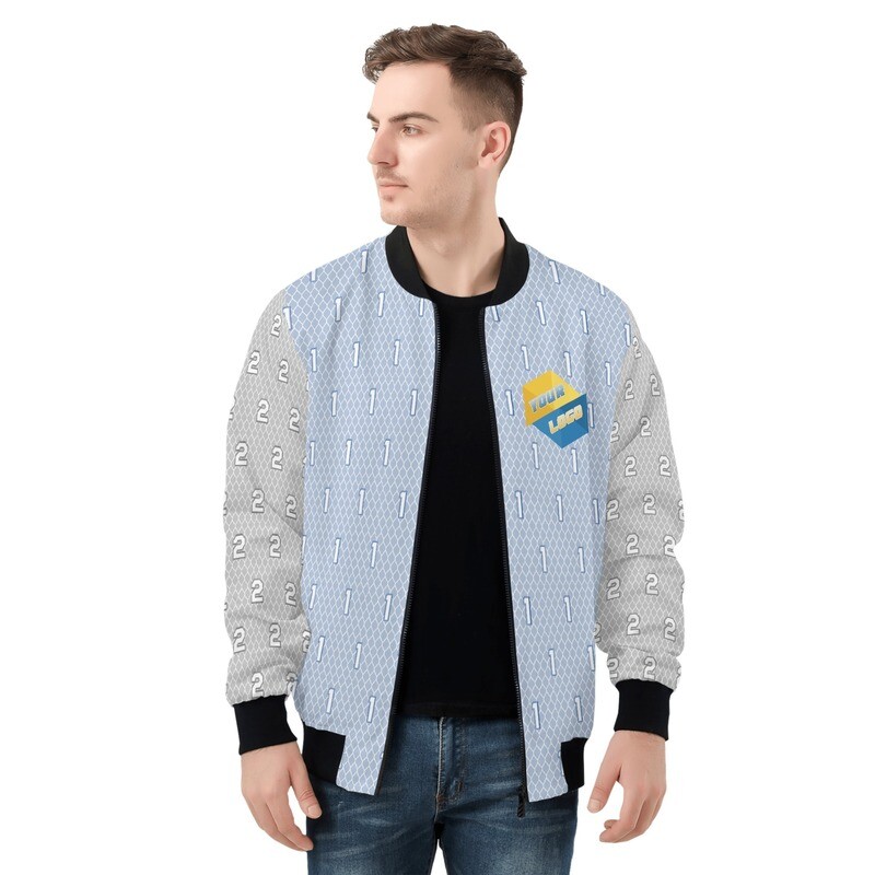 Men's Classic Zip-up Bomber Jacket