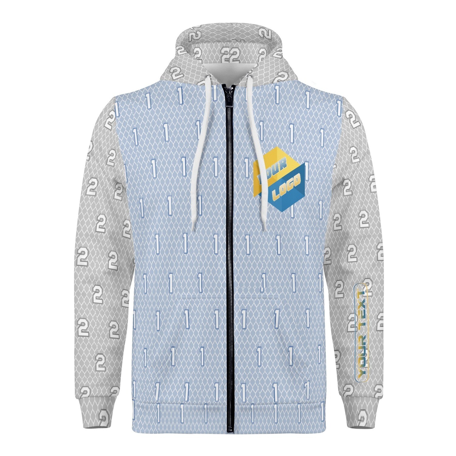 Men's Classic Zip-Up Hoodie
