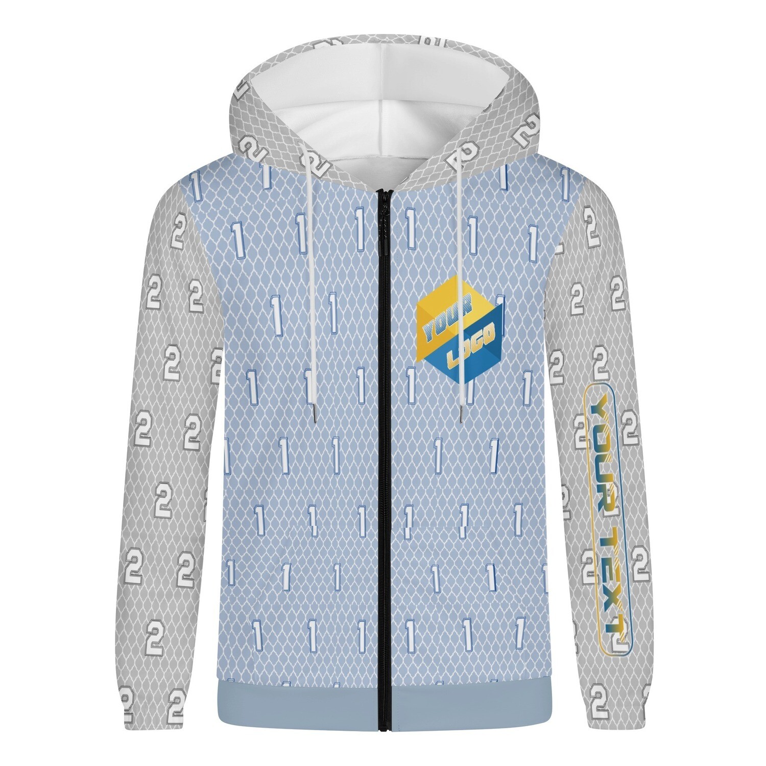 Men's Classic Lightweight Zip-Up Hoodie Men's Classic Lightweight Zip-Up Hoodie
