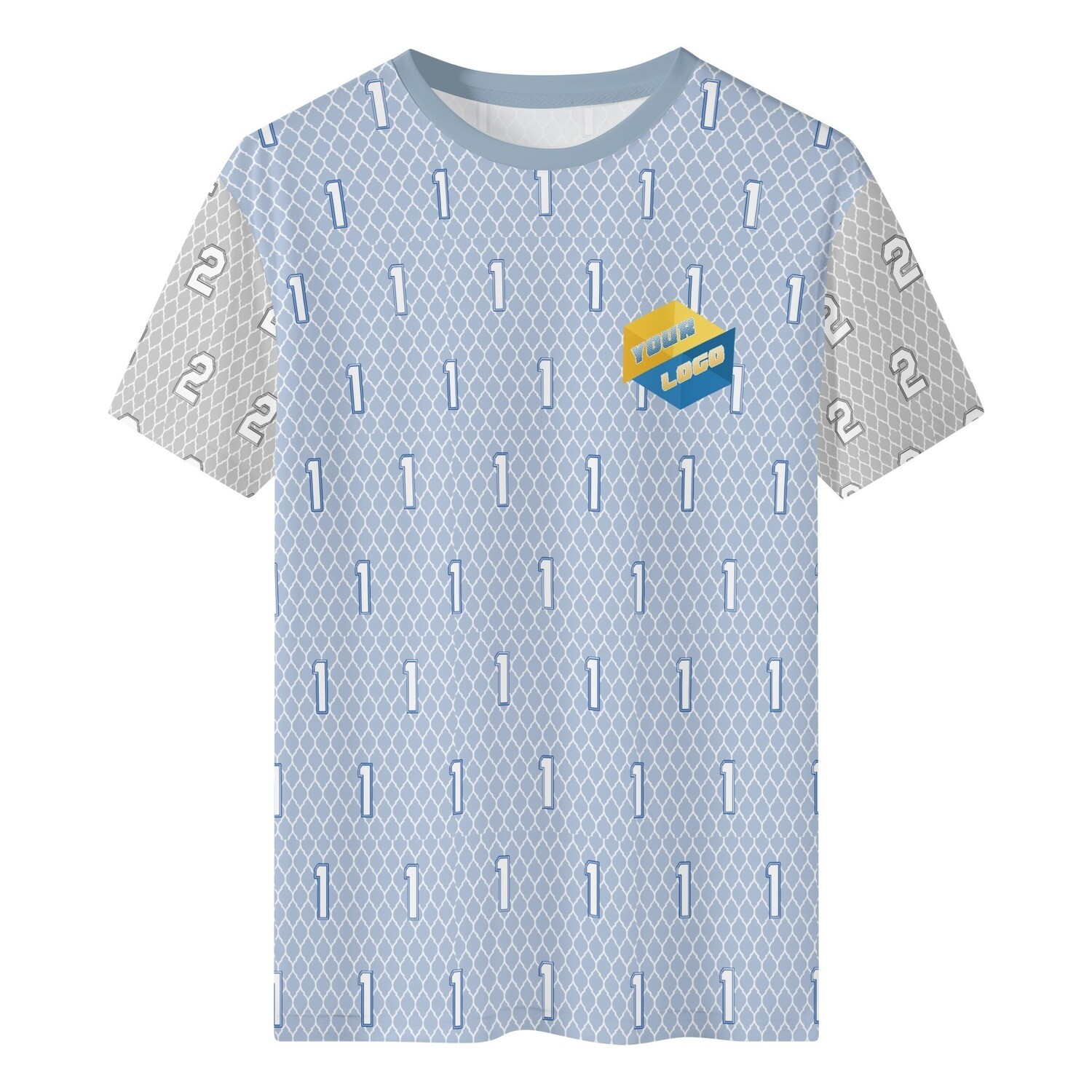 Men's Men's All-Over-Print Moisture Wicking Tee Men's Men's All-Over-Print Moisture Wicking Tee