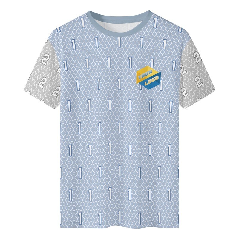 Men's  Men's All-Over-Print Moisture Wicking Tee