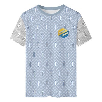 Men's Men's All-Over-Print Moisture Wicking Tee Men's Men's All-Over-Print Moisture Wicking Tee