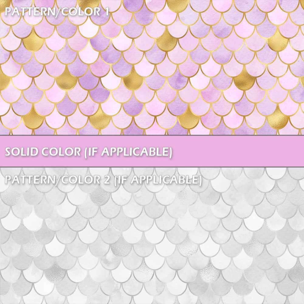 Pastel and Gold Mermaid Scales Design Pack | 7 patterns Pastel and Gold Mermaid Scales Design Pack | 7 patterns
