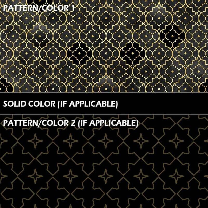 Ethnic Geometric Golden Pattern Design Pack | 8 different patterns Ethnic Geometric Golden Pattern Design Pack | 8 different patterns