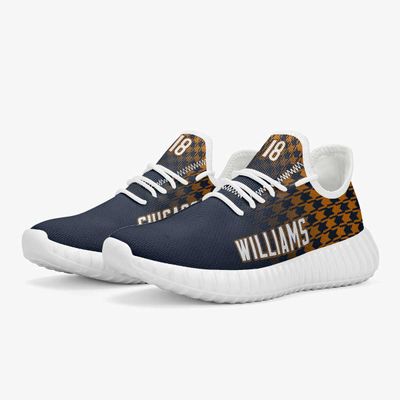 Customized Superfan Famous Style Houndstooth Pattern Mesh Slip-ons Customized Superfan Famous Style Houndstooth Pattern Mesh Slip-ons