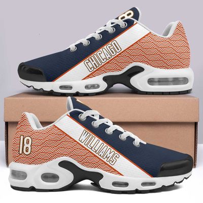 Customized Superfan Bounce Style Wavy Pattern Sport Sneakers Customized Superfan Bounce Style Wavy Pattern Sport Sneakers