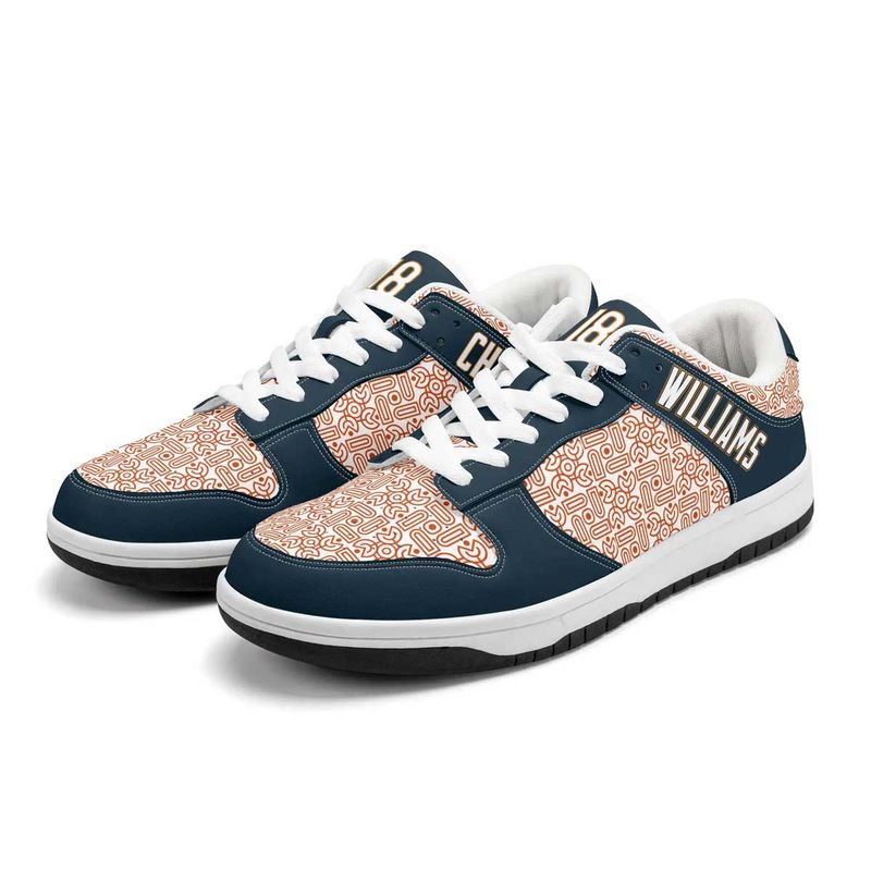 Customized Superfan Dunk Style with Abstract Geometric Pattern Customized Superfan Dunk Style with Abstract Geometric Pattern