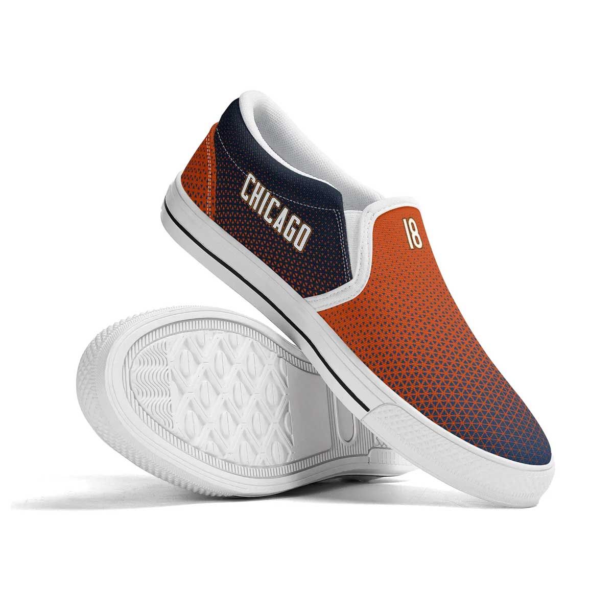 Customized Superfan Contrasting Abstract Geometric Pattern Loafers Customized Superfan Contrasting Abstract Geometric Pattern Loafers