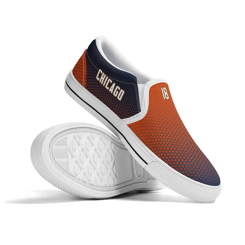 Customized Superfan Contrasting Abstract Geometric Pattern Loafers Customized Superfan Contrasting Abstract Geometric Pattern Loafers