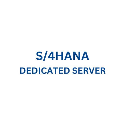 S/4HANA Dedicated Server For 3 Months