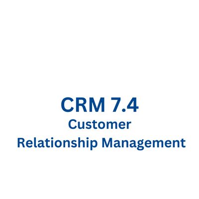 SAP CRM 7.4