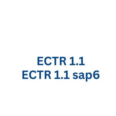 SAP ECTR 1.1 sps6