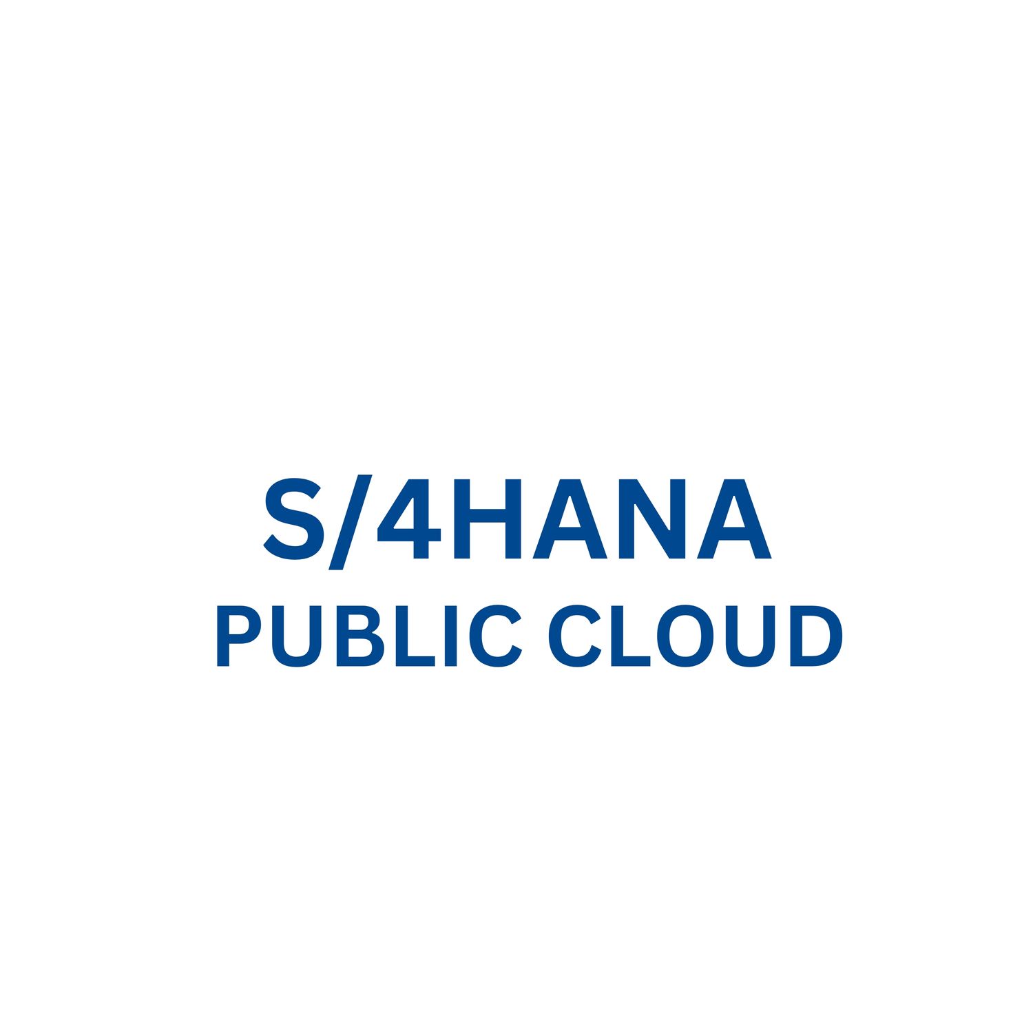 SAP S/4HANA Public Cloud