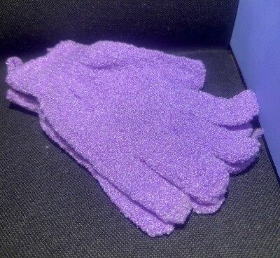 Exfoliating Shower Gloves (Assorted Colors)