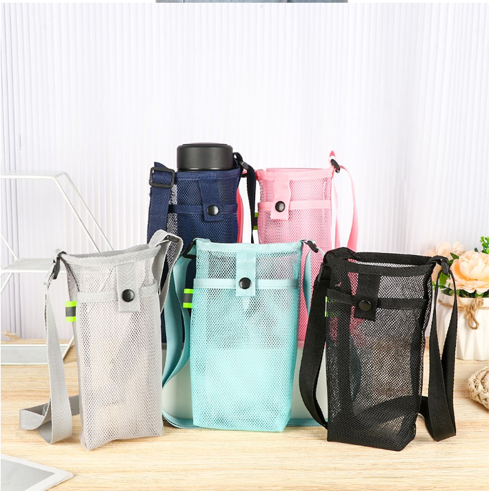 Portable Mesh Water Bottle Holder