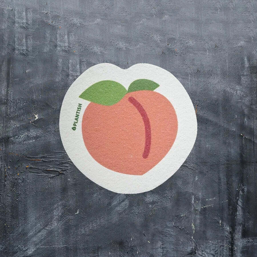 Peach - Pop up Sponge