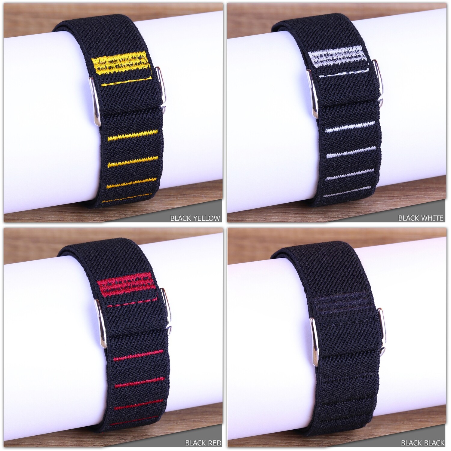 Pulseiras Fitbit Versa 2 Tobfit - Pack 3 Elásticas Nylon Ajustáveis