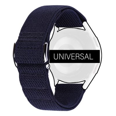 Elastic Band UNIVERSAL SMARTWATCH Strap Compatible With Coros Polar Ticwatch Skagen Fossil Huawei Amazfit Withings Montblanc G Hook and Loop