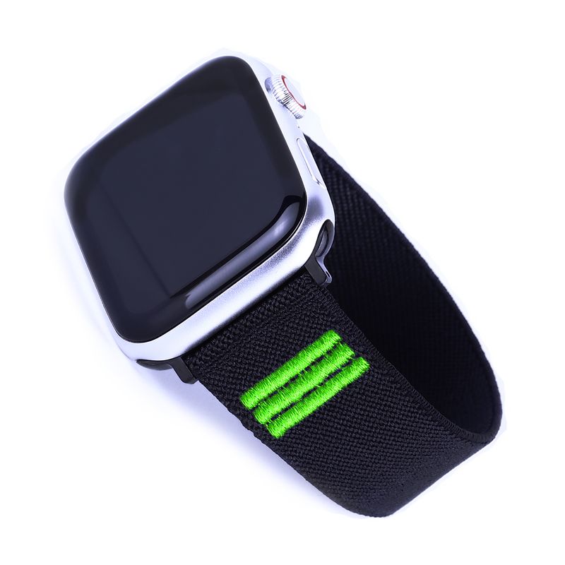 Solo Loop Band For Samsung Apple Google Pixel Fitbit Garmin Suunto Amazfit Huawei Polar Skagen Withings Citizen and more. 18mm 20mm 22mm 24mm 25mm. Neon Lime